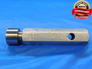 .9380 PIN PLUG GAGE .9375 +.0005 OVERSIZE 15/16 24 mm .938 INSPECTION QUALITY - JC0100LVR
