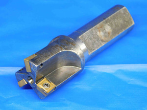 1" DIA. SQUARE SHOULDER INDEXABLE END MILL 3/4 SHANK 3 FL HOLDS SC33 INSERTS 1.0 - BR1675LVR