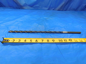 CHICAGO-LATROBE 13/32 O.D. HSS EXTRA LENGTH TWIST DRILL BIT 10 3/4" LOC .4062 - CB0396XLR