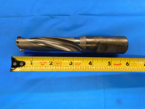 GUEHRING 21 - 22.5mm O.D. COOLANT EXHANGEABLE TIP DRILL 14489043 1" SHANK 2 FL - BT0725LVR