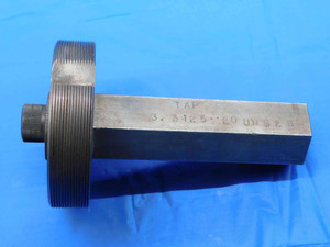 SHOP MADE 3 5/16 20 UNS 2B THREAD PLUG GAGE 3.3125 3.3125"-20 INSPECTION CHECK - DW26233RD