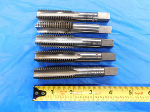 5PCS ACE & BUTTERFIELD 3/4 - 10 NC HSS PLUG & BOTTOMING TAPS .75 3/4-10 UNC - BT0776BC3