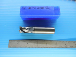 USED SHARP FULLERTON 4 FLUTE END MILL APPROX. .720 DIA. 3/4 SHANK 3 3/4 LENGTH