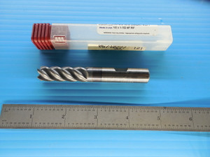 USED SHARP MELIN 5 FLUTE ROUGHING FINISHING END MILL APPROX. 12 mm DIA 1/2 SHANK