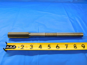 L&I 25/32 OD HSS CHUCKING REAMER 8 FL .7812 ONSIZE STRAIGHT SHANK MADE IN USA - JC0187BC3