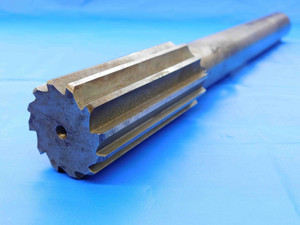 UNION TWIST DRILL CO. 1 7/16 O.D. HSS CHUCKING REAMER 12 FLUTE 1.4375 ONSIZE - JC0193BY2