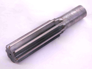 1" OD HSS CHUCKING REAMER 3/4 SHANK 8 FL 1.0 1.0000 ONSIZE REDUCED SHANK LENGTH - JC0202CB2