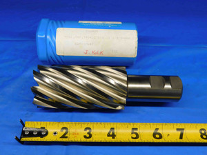 NEW NIAGARA CUTTER 2" O.D. 4" LOC 6 1/2 OAL HSS END MILL 1 1/4 SHANK 8 FLUTE 2.0 - BR1978BY2