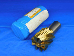 NEW NIAGARA CUTTER 2" O.D. 2" LOC TIN ROUGHING HSS END MILL 1 1/4 SHANK 8 FL 2.0 - BR1975BY2