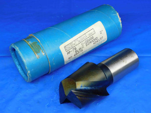 PUTNAM 2" O.D. 2" LOC TIAIN HSS END MILL 1 1/4 SHANK 2 FLUTE 2.0 BLACK DIAMOND - BR1977BY2