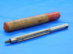 CLEVELAND 5/16 O.D. HSS ADJUSTABLE EXPANSION REAMER 6 FLUTE .3125 ONSIZE 8 mm - JC0314CB2