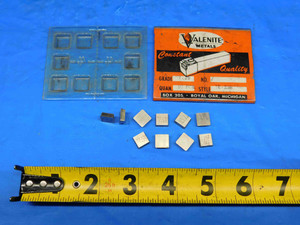 10pcs VALENITE TE238 T15 CARBIDE INSERTS TE-238 MADE IN USA INDEXABLE TOOLING - BR2001BY2