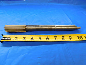 BUTTERFIELD 1 1/8 OD HSS REAMER MORSE TAPER #3 SHANK 10 FL MT3 1.1250 ONSIZE - JC0337CB2