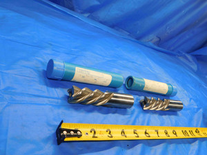 2 PC. HSS REGROUND SQUARE END MILLS 1" CUTTING DIA. 1" SHANK DIA. 2" LOC 1.0 - CB0622BY2