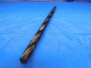 CLEVELAND DRILL CO. 41/64 O.D. HSS DRILL BIT MORSE TAPER #2 SHANK .6406 MT2 - BT1011BY2