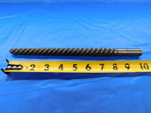 GAMMONS #10 O.D. HSS TAPER PIN REAMER SPIRAL 4 FLUTE NO. 10 TAPERED USA MADE - JC0344CB2