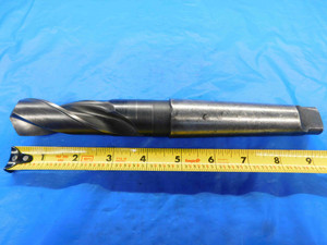 CLEVELAND DRILL CO. 1 5/32 O.D. HSS DRILL BIT MORSE TAPER #4 SHANK 1.1562 MT4 - BT1034BM3