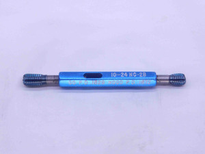 10 24 UNC 2B STI HELICOIL THREAD PLUG GAGE #10 .190 GO NO GO PDS= .1629 & .1672 - DT1204BU