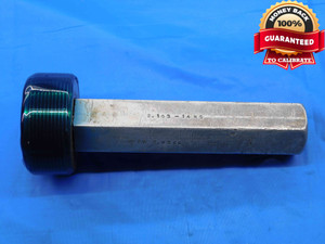 2.103 14 NS THREAD PLUG GAGE 2.1030 GO ONLY P.D. = 2.0566 2.103"-14 UNS 2B 3B - DW26353RD