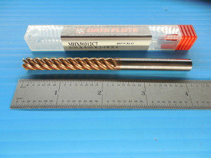 DATA FLUTE MHX50312C7 5/16 D 5/16 SHANK 2 1/8 LOC 4" OAL 5 FL. CARBIDE END MILL