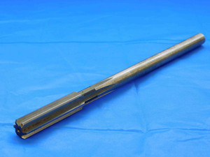 MORSE 15/32 O.D. HSS CHUCKING REAMER 6 FLUTE .4687 ONSIZE MADE IN USA - JC0426CP2