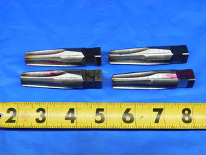 4pcs REGAL-BELIOT 1/2 - 14 O.D. HSS MODIFIED PIPE REAMER 4 FLUTE .5 .5000 ONSIZE - BR2135AA3