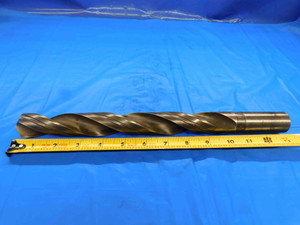 CLEVELAND 1 9/64 O.D. HSS COOLANT THRU TWIST DRILL BIT 3033H 9 3/8 LOC 1.1406 - BT1117CP2