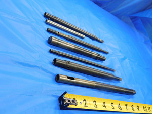 7 PC. LOT OF HAND TAP DRIVER EXTENSION VARIOUS SIZES RANGIING FROM 5/16" TO 3/8" - CB0746LVR