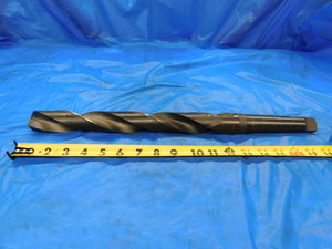 1 23/64 O.D. HSS TWIST DRILL BIT MORSE TAPER #4 SHANK 11 3/4 LOC 1.3593 MT4