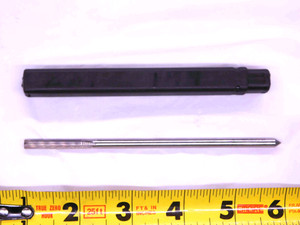 0.1969 O.D. HSS CHUCKING REAMER 6 FLUTE .1969 3/16 .1875 +.0094 OVERSIZE 5 mm - JC0658CP2