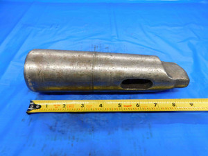 MT#5 INSIDE TO MT#6 OUTSIDE MORSE TAPER ADAPTER SLEEVE 8 1/2 OAL MT5 MT6 - BT1356BN3