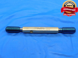 7/16 20 UNF 2A SPECIAL SET THREAD PLUG GAGE .4375 GO NO GO = .4021 & .3987 CHECK - DW26425RD