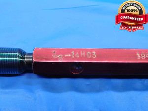 3/8 24 HC 3 STI HELICOIL THREAD PLUG GAGE .375 GO NO GO P.D.'S = .4020 & .4034 - DW26427RD