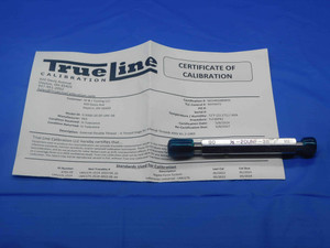 CERTIFIED 1/2 20 UNF 3B THREAD PLUG GAGE .5 .50 GO NO GO P.D.'S = .4675 & .4717 - DW26481TLC