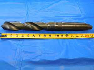 WHITMAN & BARNES 1 11/16 O.D. HSS DRILL BIT MORSE TAPER #5 SHANK 1.6875 MT5 USA