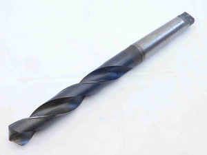 CLEVELAND 1 7/32 O.D. HSS DRILL BIT 314763 MORSE TAPER #4 SHANK 1.2187 MT4 USA - BR2674BP3
