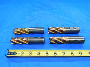 4 PC. NIAGARA 1" CUTTING DIA. COBALT ROUGHING END MILLS 1" SHANK DIA. USA 1.0 - CB1101BY2