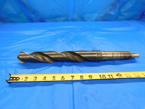 PTD 1 31/64 O.D. HSS TWIST DRILL BIT MORSE TAPER #4 SHANK 8 1/2 LOC 1.4843 MT4