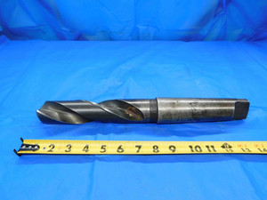 NATIONAL 1 19/32 O.D. HSS DRILL BIT MORSE TAPER #5 SHANK 1.5937 MT5 USA MADE - CB1072LVR