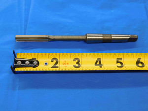 0.3115 OD HSS REAMER MT1 SHANK 6 FL .3115 5/16 .3125 -.0010 UNDERSIZE 8 mm - JC1042AK3