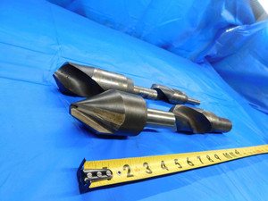 4 PC. LOT OF TWIST DRILL BITS SIZES RANGING FROM 13/16 TO 1 5/8 - CB1345LVR