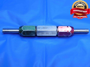 .3070 & .3090 PIN PLUG GAGE GO NO GO .3125 -.0035 UNDERSIZE 5/16 8 mm .307 .309 - SR0019LVR