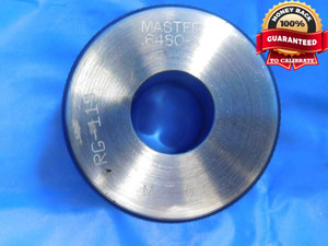 .6480 CL X MASTER PLAIN BORE RING GAGE .6563 -.0083 21/32 16.459 mm .648 - SR0068BS3