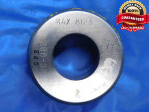 .8213 CLASS XX MASTER PLAIN BORE RING GAGE .8125 +.0088 OVERSIZE 13/16 21 mm - SR0069BS3
