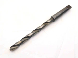 LATROBE 1/2 O.D. HSS TWIST DRILL BIT MORSE TAPER #2 SHANK 4 1/2 LOC .5 MT2 USA - BR2916BT2