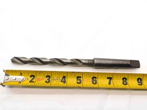 LATROBE 1/2 O.D. HSS TWIST DRILL BIT MORSE TAPER #2 SHANK 4 1/2 LOC .5 MT2 USA - BR2916BT2