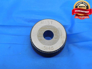 .3145 CL XX CARBIDE MASTER PLAIN BORE RING GAGE .3125 +.0020 OVERSIZE 5/16 8 mm - DW26626BP3