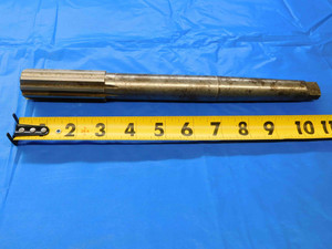 1 1/8 O.D. HSS REAMER MORSE TAPER #3 SHANK 10 FLUTE MT3 1.1250 ONSIZE EXTENDED - JC1321BS3