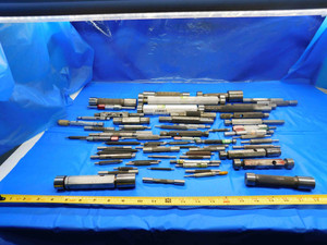 LOT OF PLAIN PLUG GAGES PIN MEMBERS HANDLE GO NO GO VARIOUS SIZES INSPECTION