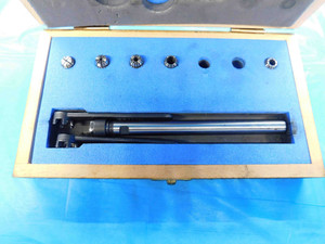 ER11 COLLET CHUCK EXTENSION 1/2" SHANK W/ 5 COLLETS, WRENCHES & CASE ER 11 .5 - BT1773BI3